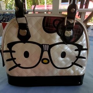 NWOT Rare Loungefly Hello Kitty Mini Bowler Bag